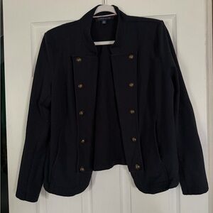 Tommy Hilfiger Women's dark blue Military-Style Jacket